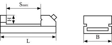 28-6000 Bernardo Schraubstöcke Präzisionsspanner QKG 50