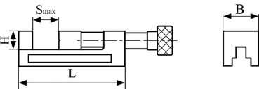 28-6008 Bernardo Schraubstöcke Präzisionsspanner QGG 125