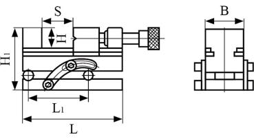 28-6017 Bernardo Schraubstöcke Präzisions-Sinusspanner QGJ 100