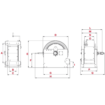 ELMAG INDUSTRIE Schlauchaufroller Serie 700 / L 690