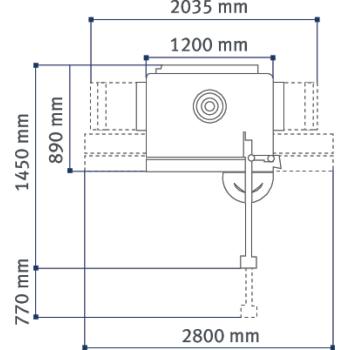 Holzkraft Tischfräse minimax tw 55es M digital