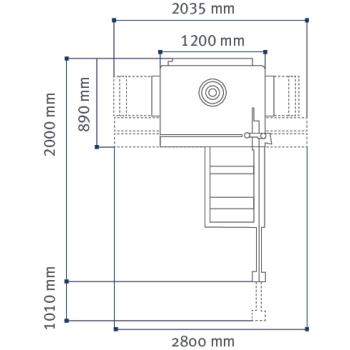 Holzkraft Tischfräse minimax twf 55es