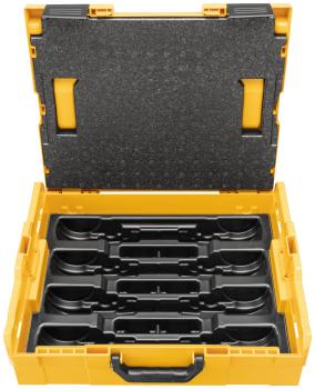 REMS Systemkoffer L-Boxx mit Einlage für 8 REMS-Presszangen und 6 REMS Pressringe 45° - 571136