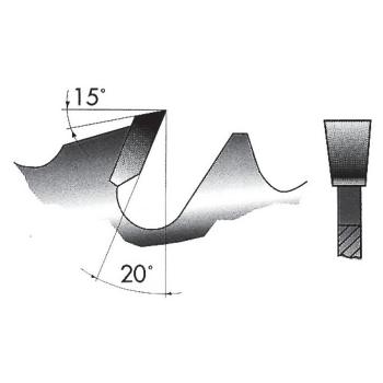 Holzkraft Hartmetall-Kreissägeblatt grobe Schnittgüte  KSB-LF 700/46 HM