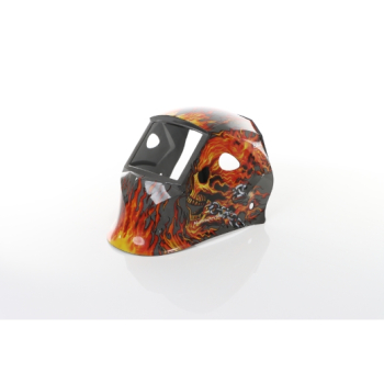 ELMAG Helmschale zu MultiSafeVario, 2XL, Design "FLAME"