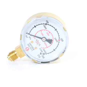 ELMAG Flaschendruckmanometer (Sauerstoff)