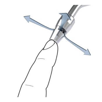 ELMAG Ausblaspistole JWL TURBO, Ø 8mm Rohr