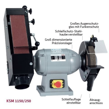 ELMAG Kombi-Schleifmaschine