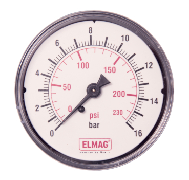 ELMAG Druckmanometer 0-16 bar