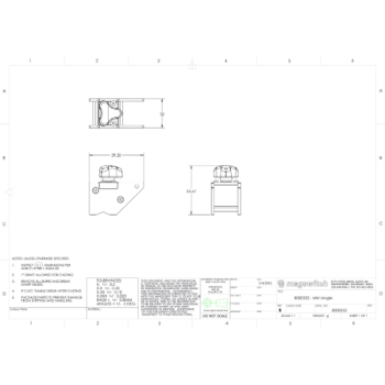 ELMAG Magnet-Schweißwinkel Mini Angle