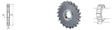 ELMAG HSS Co5-Scheibenfräser DIN 885A