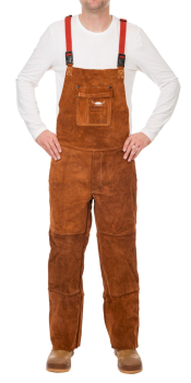 ELMAG Schweißer Latzhose Lava Brown™ Größe XL
