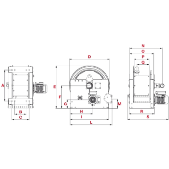 ELMAG INDUSTRIE Schlauchaufroller Serie 700 / L 690