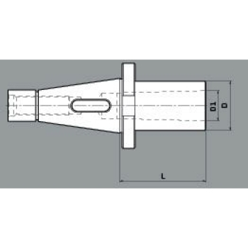 ELMAG Kegelreduzierhülse ISO 30 / MK 3