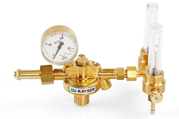 ELMAG Druckregler "Argon/Co2" mit 2 Flowmeter