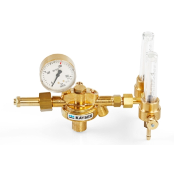 ELMAG Druckregler "Argon/Co2" mit 2 Flowmeter
