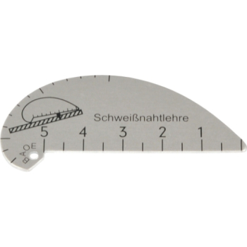 ELMAG Schweißnahtlehre "ALUMINIUM"