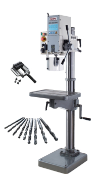 ELMAG Getriebe-Säulenbohrmaschine GBM 3/25 SN - Set