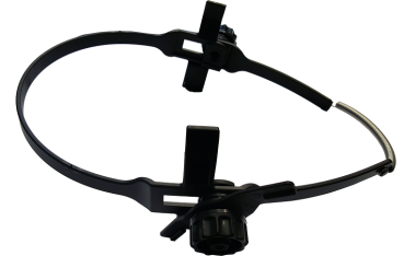 ELMAG Universal Industriehelm Adapter mit Feder