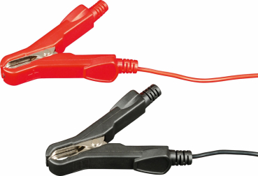 ELMAG Ladekabel inkl. Polklemme rot/schwarz, L=0,5m