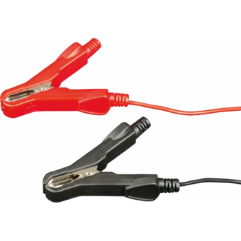 ELMAG Ladekabel inkl. Polklemme rot/schwarz, L=0,5m