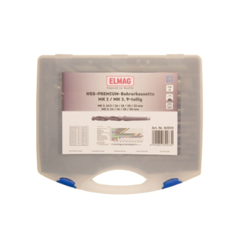ELMAG HSS-PREMIUM-Bohrerkassette MK 2 / MK 3