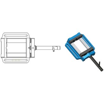 ELMAG Maschinenschraubstock 3"/ 75 mm