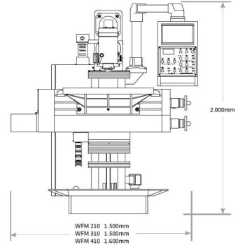 ELMAG Werkzeugfräsmaschine