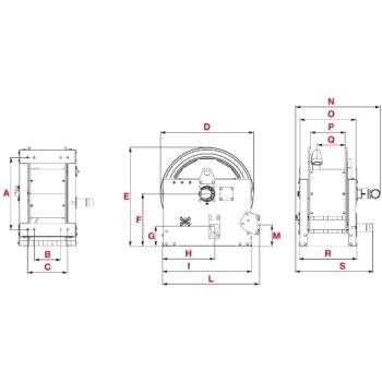 ELMAG INDUSTRIE Schlauchaufroller Serie 700 / L 690