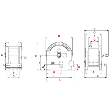 ELMAG INDUSTRIE Schlauchaufroller Serie 700 / L 550