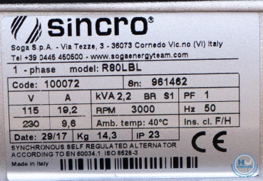 Europower Stromerzeuger EP2500