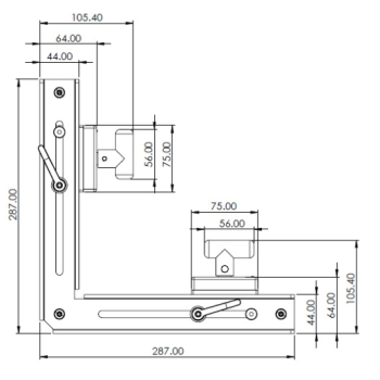 ELMAG MAGSWITCH Magnet-Schweißwinkel 90° Winkel 600