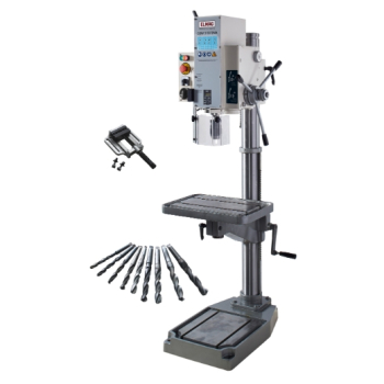 ELMAG Getriebe-Säulenbohrmaschine GBM 3/30 SNA - Set