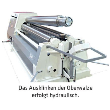 ELMAG Hydraulische 3-Walzen Rundbiegemaschine