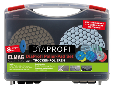 ELMAG DiaProfi-Polierpad - SET Ø100mm