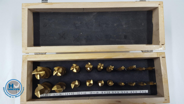 Fingerfräser 20 tlgTIN beschichtet Fräser