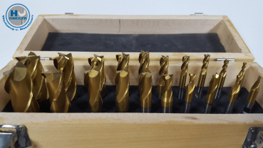 Fingerfräser 20 tlgTIN beschichtet Fräser