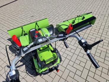 Zipper Maschinen Kehrmaschine ZI-KM1000 Kehrmaschine inkl. Staub- und Schneeschild