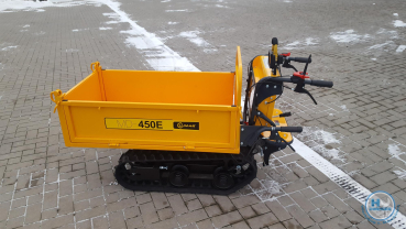 Lumag Maschinen Elektrodumper Mini Dumper MD 450 E Ketten AKKU