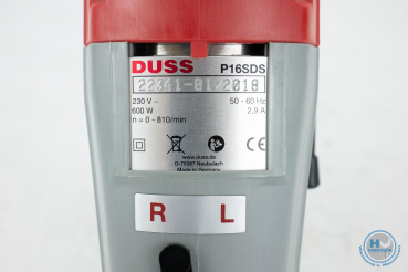DUSS Maschinen Bohrhammer P 16 SDS und Bohrerkassette SDS-plus SDS7T