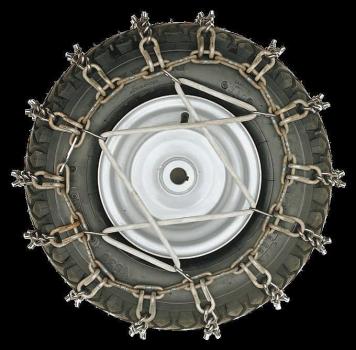 964993001 Husqvarna Schneeketten 300er-Serie, Schneefräsen 416x6,5-8" (Paar) m. Spikes