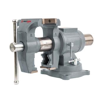 Holzmann Maschinen Werkbank Schraubstock inkl. Drehplatte WBS125M