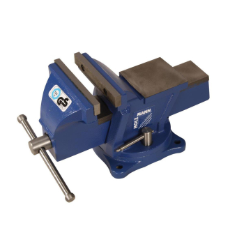 Holzmann Maschinen Werkbank Schraubstock inkl. Drehplatte WBS125N