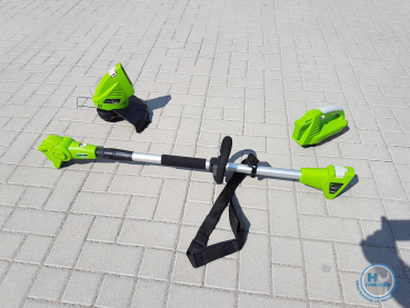 Zipper Maschinen MOS 40 Volt AKKU Motorsense Rasentrimmer
