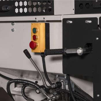 LUMAG Maschinen SSA 500EHPROZRS Sägespaltautomat mit Elektromotor und Zapfwellenantrieb inkl Förderband (Unmontiert)