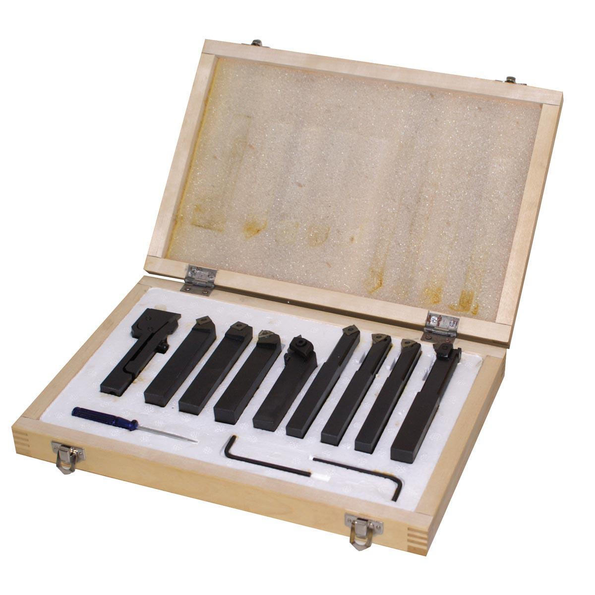 Holzmann Maschinen Drehmeissel SET 9tlg./16mm 9TLG16