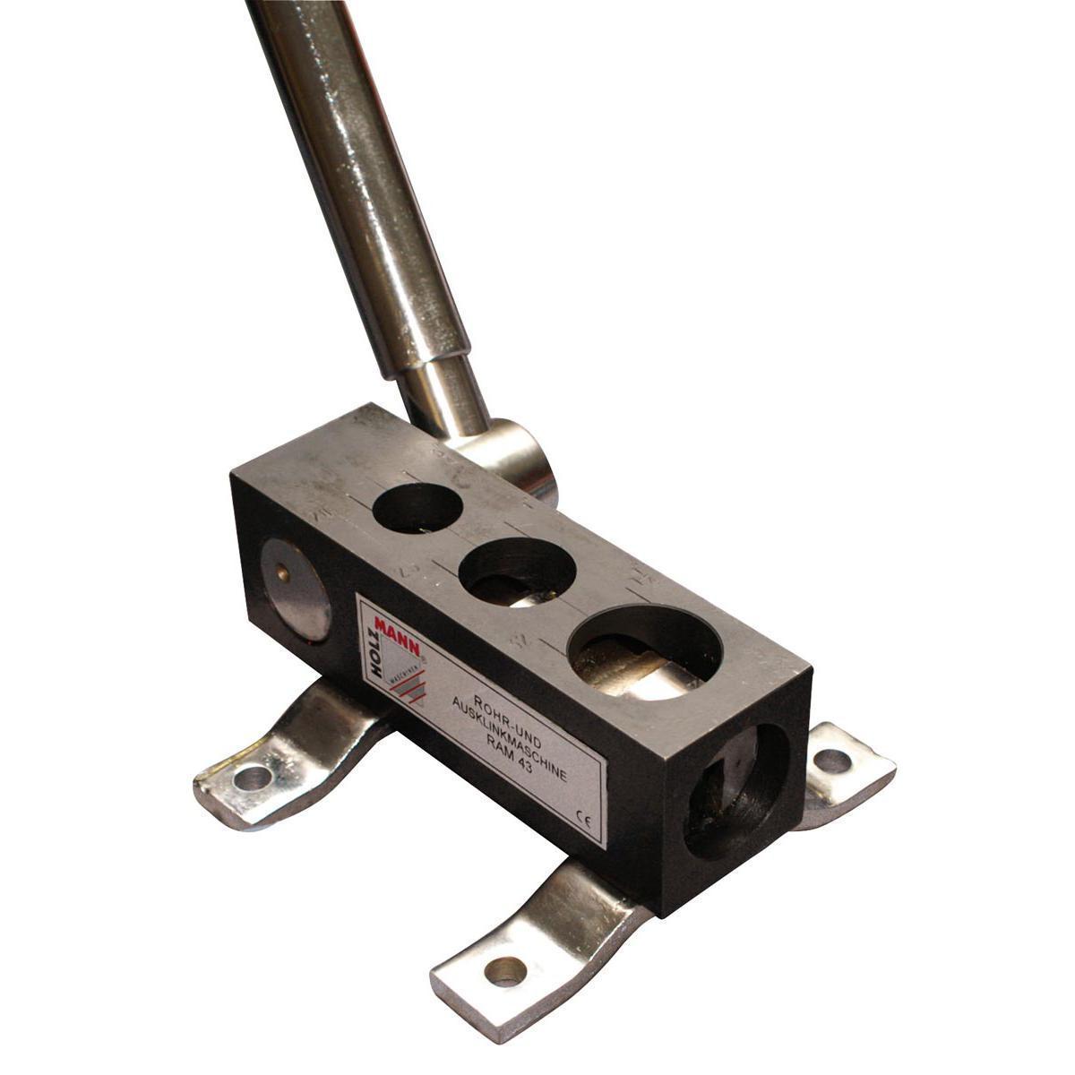 Holzmann Maschinen Rohrausklinkmaschine RAM43