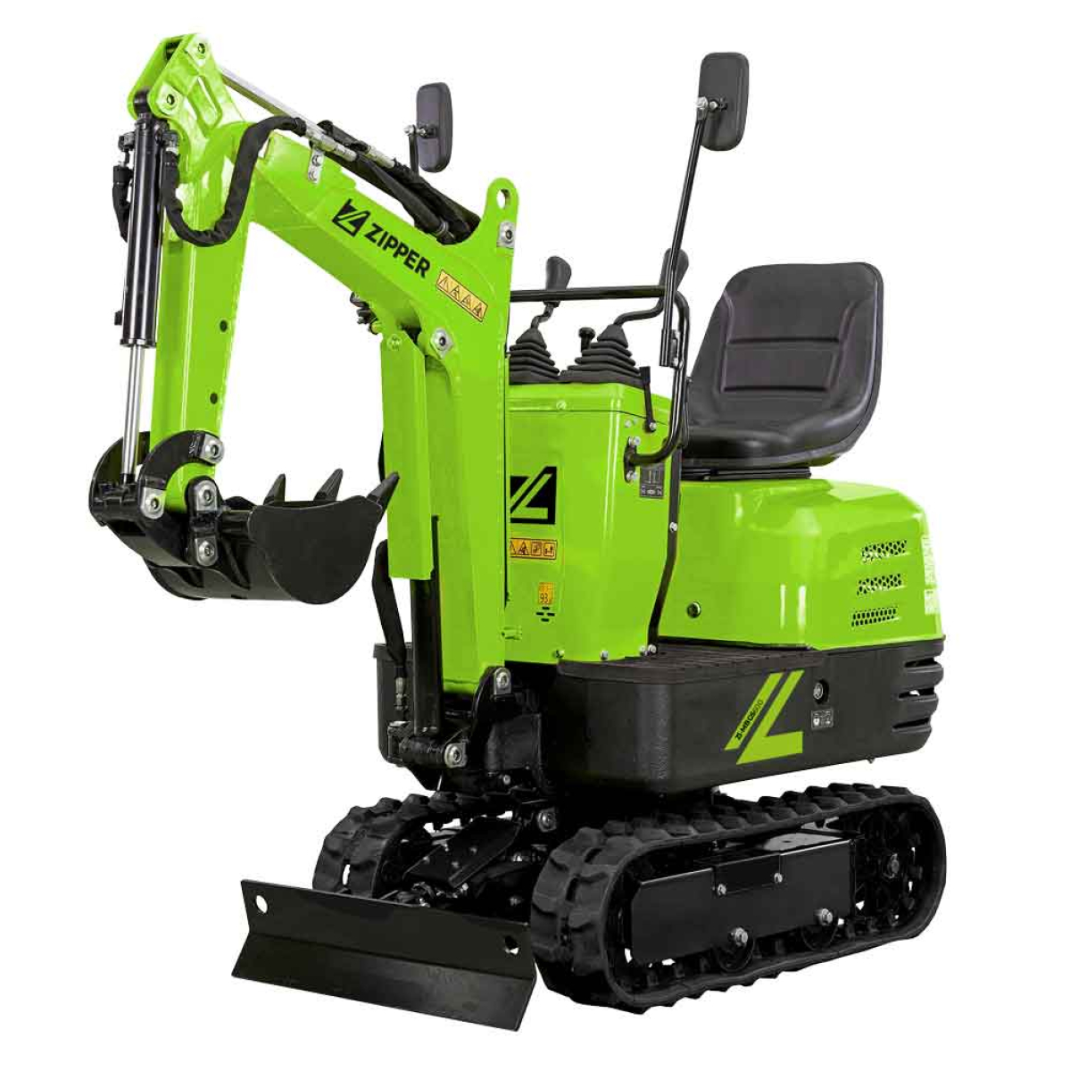 Zipper Maschinen ZI-MBGS600 Minibagger Set