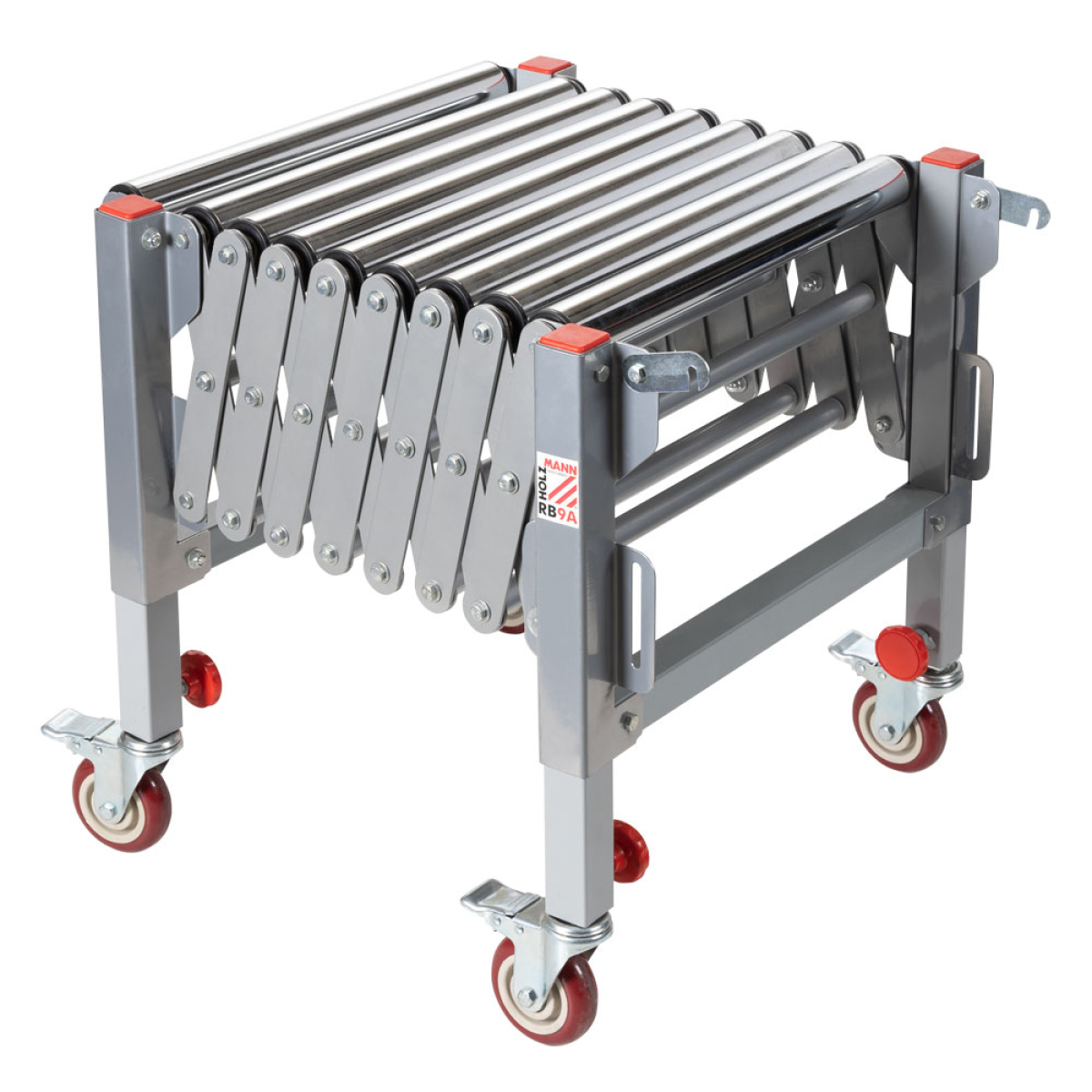 Holzmann Maschinen Rollbahn ausziehbar 9 Rollen / 130 Kg RB9A