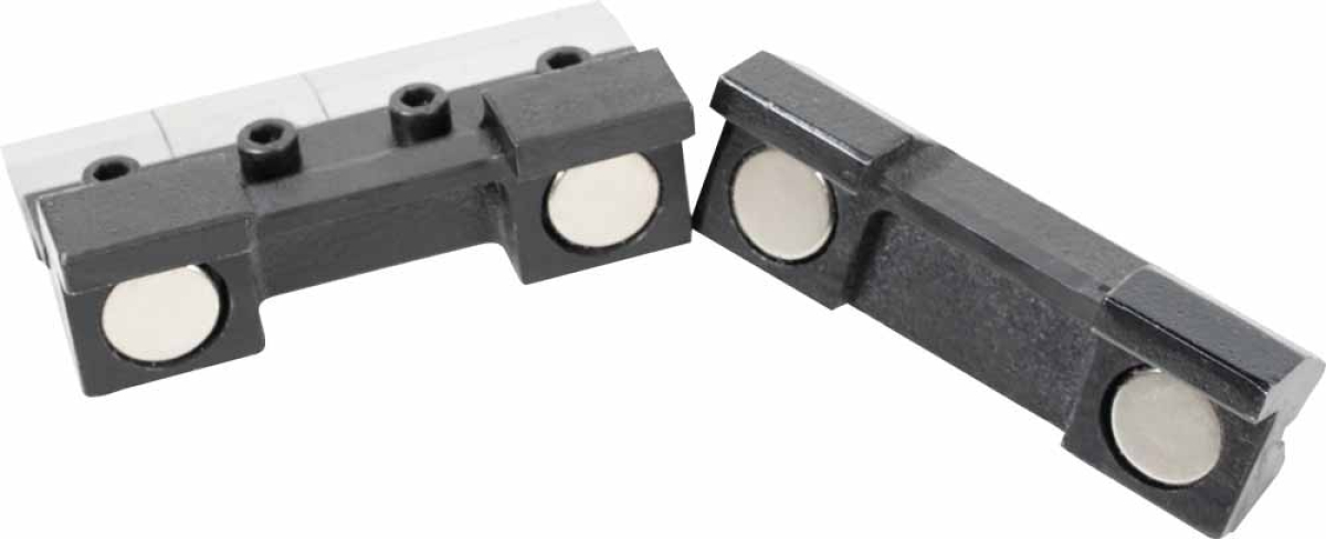 Holzmann Maschinen Magnetische Schraubstock-Abkantbacken WBS100AKM